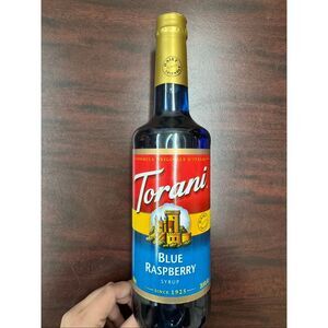 NWT Torani Blue Raspberry Syrup- 25.4 Oz